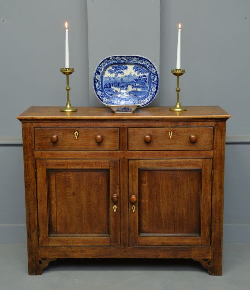Georgian Oak Sideboard Dresser