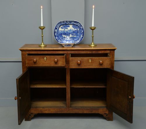 fig 1. Georgian Oak Sideboard Dresser
