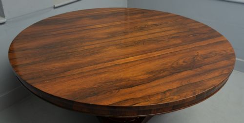 fig 3. William IV Rosewood Breakfast Dining Table