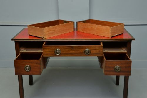 fig 2. Edwardian Waring & Gillows Mahogany Desk Writing Table