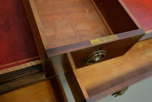 fig 3. Edwardian Waring & Gillows Mahogany Desk Writing Table