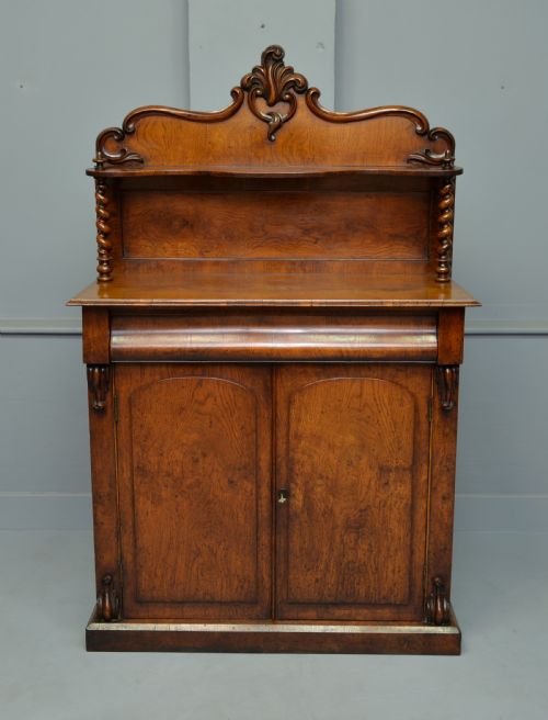 fig 1. Elegant Victorian Walnut Chiffonier