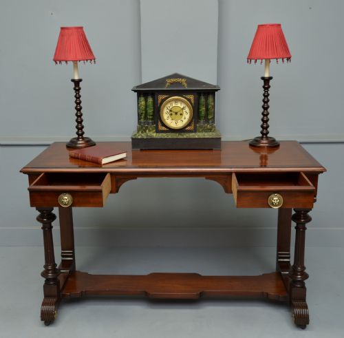 fig 1. Victorian Mahogany Hall Table / Writing table