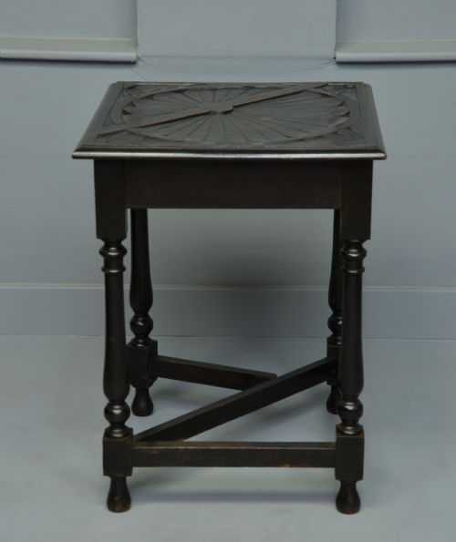fig 3. Charming Victorian Oak Gate-Leg Occasional Side-Table