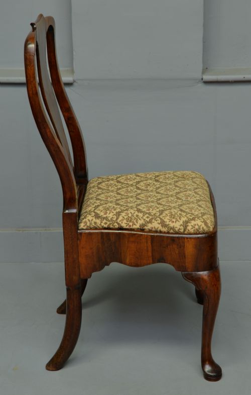 fig 2. George II Walnut Side Chair c1730