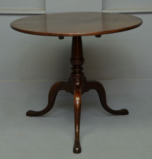 fig 2. George II Mahogany Tilt-Top Breakfast / Supper Table