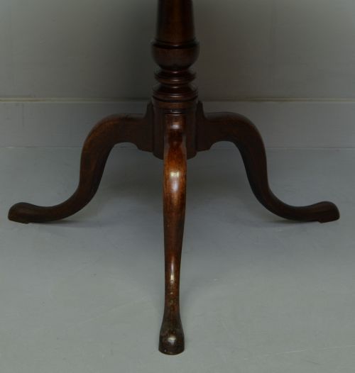 fig 3. George II Mahogany Tilt-Top Breakfast / Supper Table