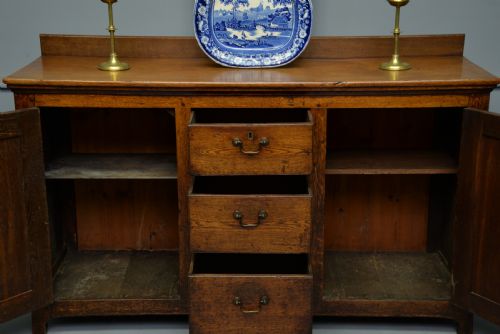 fig 2. Georgian Solid Oak Sideboard / Dresser