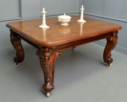 Victorian Mahogany Dining Table Seats 6