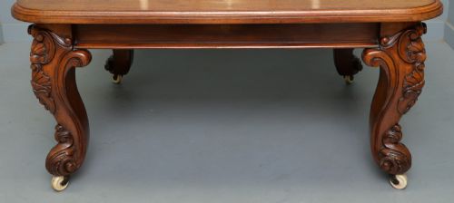 fig 2. Victorian Mahogany Dining Table Seats 6