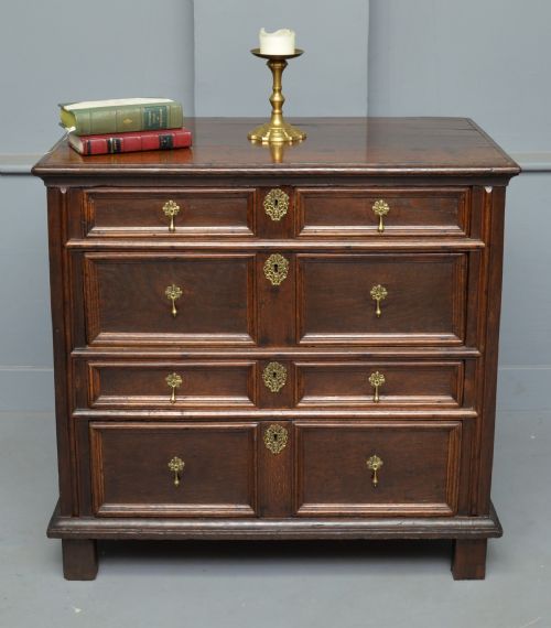 Charles II Oak Chest of Drawers C.1680