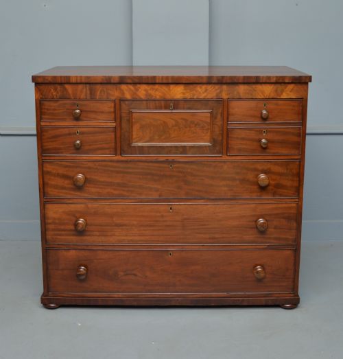 fig 3. Handsome Victorian Mahogany Chest Of Drawers 