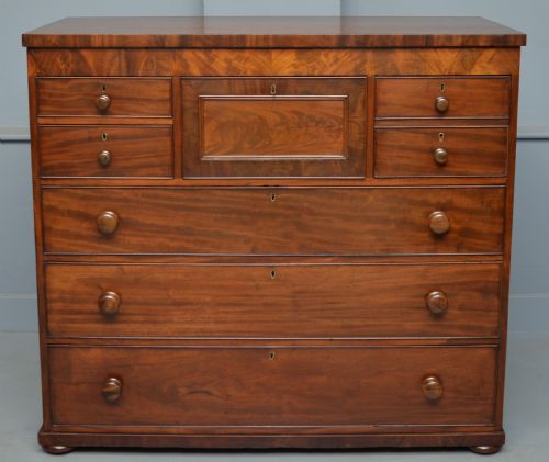 fig 4. Handsome Victorian Mahogany Chest Of Drawers 