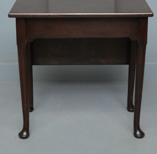 fig 2. George III Cuban Mahogany Drop-Leaf Side Tea Table
