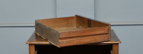 fig 3. Very Charming Small 17th Century Geometric Oak Chest Of Drawers