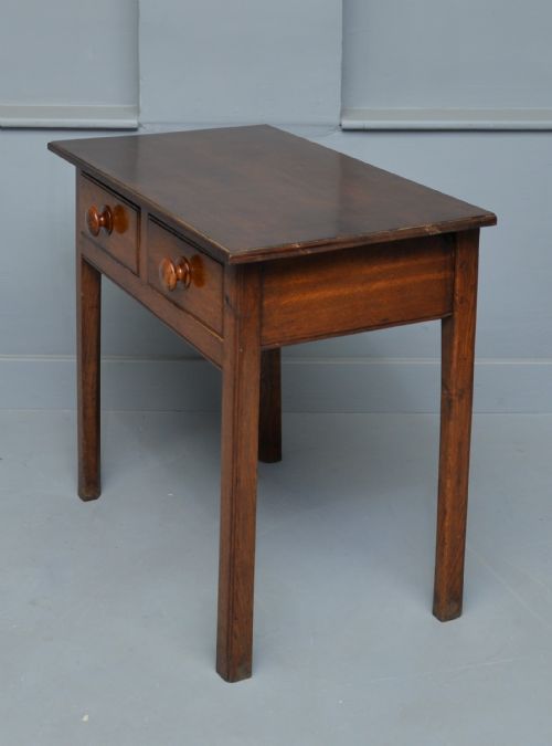 GEORGIAN OAK SIDE TABLE - ADDITIONAL PHOTO 6