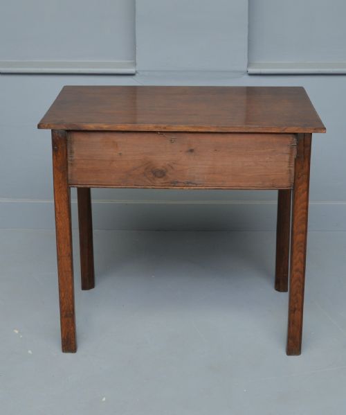 GEORGIAN OAK SIDE TABLE - ADDITIONAL PHOTO 7