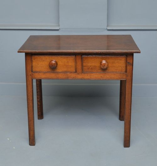 GEORGIAN OAK SIDE TABLE - ADDITIONAL PHOTO 8