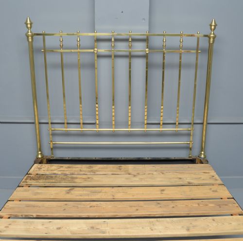 STUNNING MAPLE CO VICTORIAN ALL BRASS KINGSIZE BED - ADDITIONAL PHOTO 13