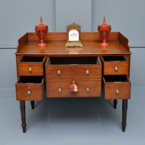 HANDSOME GEORGIAN MAHOGANY SIDEBOARD WASH STAND - ADDITIONAL PHOTO 1