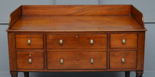 HANDSOME GEORGIAN MAHOGANY SIDEBOARD WASH STAND - ADDITIONAL PHOTO 4