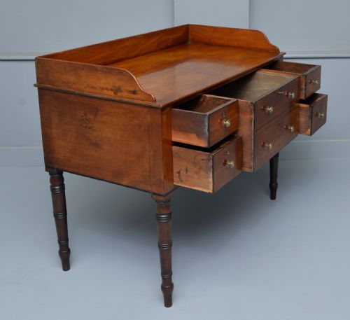 HANDSOME GEORGIAN MAHOGANY SIDEBOARD WASH STAND - ADDITIONAL PHOTO 6