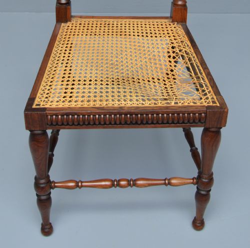 WILLIAM IV ROSEWOOD TURNED SIDE CHAIR - ADDITIONAL PHOTO 11