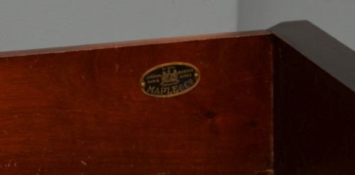 MAPLE CO MAHOGANY CONSOLE HALL TABLE - ADDITIONAL PHOTO 12