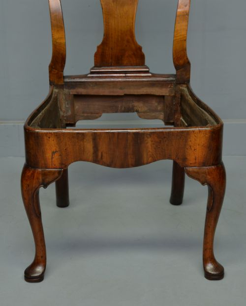 GEORGE II WALNUT SIDE CHAIR C1730 - ADDITIONAL PHOTO 6