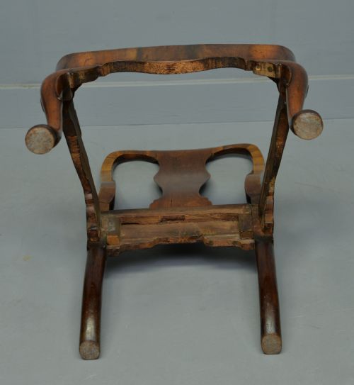 GEORGE II WALNUT SIDE CHAIR C1730 - ADDITIONAL PHOTO 7