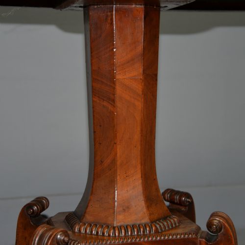 ELEGANT REGENCY MAHOGANY GAMES CARD SIDE TABLE - ADDITIONAL PHOTO 16