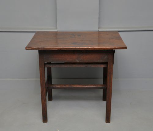 GEORGIAN COUNTRY OAK SIDE TABLE - ADDITIONAL PHOTO 6