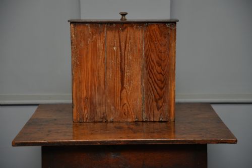 GEORGIAN COUNTRY OAK SIDE TABLE - ADDITIONAL PHOTO 10