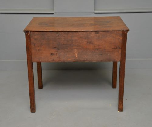 GEORGE III GEORGIAN SOLID OAK LOWBOY SIDE TABLE - ADDITIONAL PHOTO 18