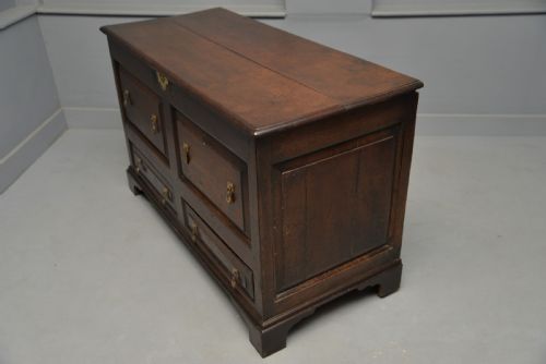 GEORGE II OAK MULE CHEST COFFER - ADDITIONAL PHOTO 15