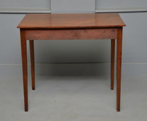 GEORGIAN GEORGE III MAHOGANY OCCASIONAL SIDE LAMP TABLE - ADDITIONAL PHOTO 13