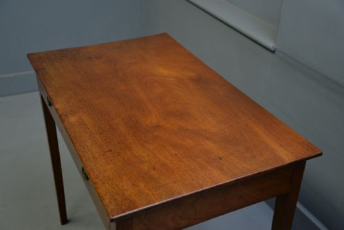 GEORGIAN GEORGE III MAHOGANY OCCASIONAL SIDE LAMP TABLE - ADDITIONAL PHOTO 14