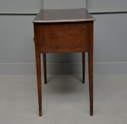 CHARMING GEORGIAN OAK LOWBOY SIDE TABLE - ADDITIONAL PHOTO 17