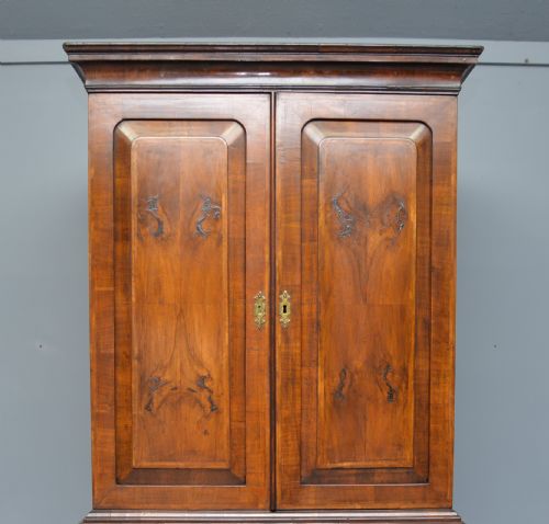 GEORGE II WALNUT SECRETAIRE BOOKCASE DESK C1730 - ADDITIONAL PHOTO 18