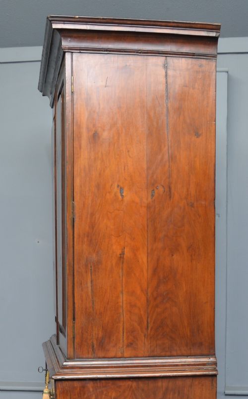 GEORGE II WALNUT SECRETAIRE BOOKCASE DESK C1730 - ADDITIONAL PHOTO 22