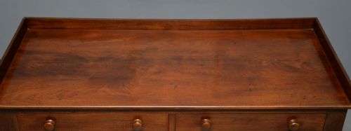 WILLIAM IV MAHOGANY WRITING TABLE SIDE TABLE DRESSING TABLE - ADDITIONAL PHOTO 18