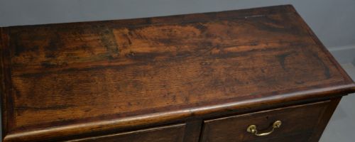 CHARMING SMALL GEORGIAN OAK SIDEBOARD DRESSER BASE - ADDITIONAL PHOTO 16