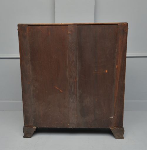 1920S QUEEN ANNE STYLE WALNUT GLAZED BOOKCASE - ADDITIONAL PHOTO 6