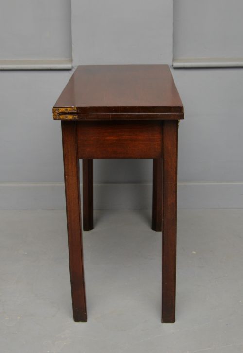 ELEGANT GEORGIAN MAHOGANY TEA SIDE TABLE - ADDITIONAL PHOTO 8