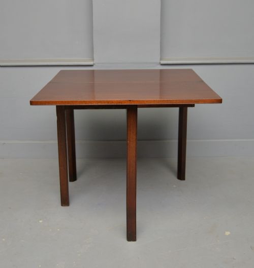 ELEGANT GEORGIAN MAHOGANY TEA SIDE TABLE - ADDITIONAL PHOTO 10