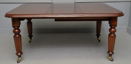 VICTORIAN MAHOGANY EXTENDING DINING TABLE - ADDITIONAL PHOTO 15