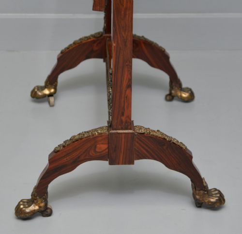 ANTIQUE DUTCH MARQUETRY 19TH CENTURY CHEVAL MIRROR - ADDITIONAL PHOTO 15
