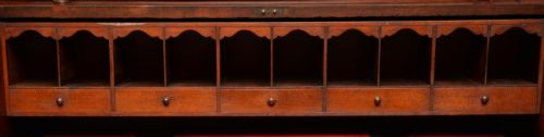 HANDSOME VICTORIAN ROLLTOP MAHOGANY CYLINDER PEDESTAL DESK - ADDITIONAL PHOTO 10