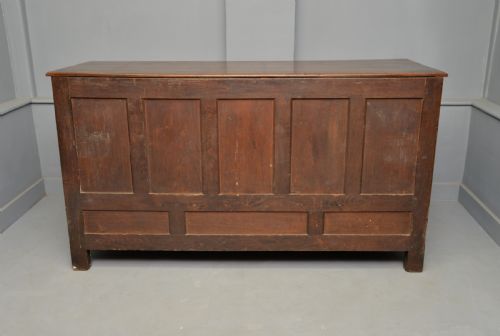 MAGNIFICENT LARGE 18TH CENTURY GEORGIAN OAK MULE CHEST - ADDITIONAL PHOTO 18