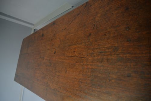 MAGNIFICENT LARGE 18TH CENTURY GEORGIAN OAK MULE CHEST - ADDITIONAL PHOTO 20
